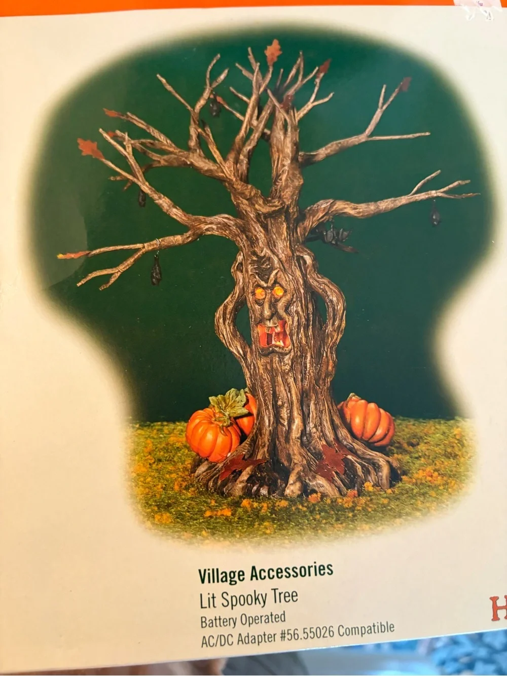 Department 56 lit spooky tree